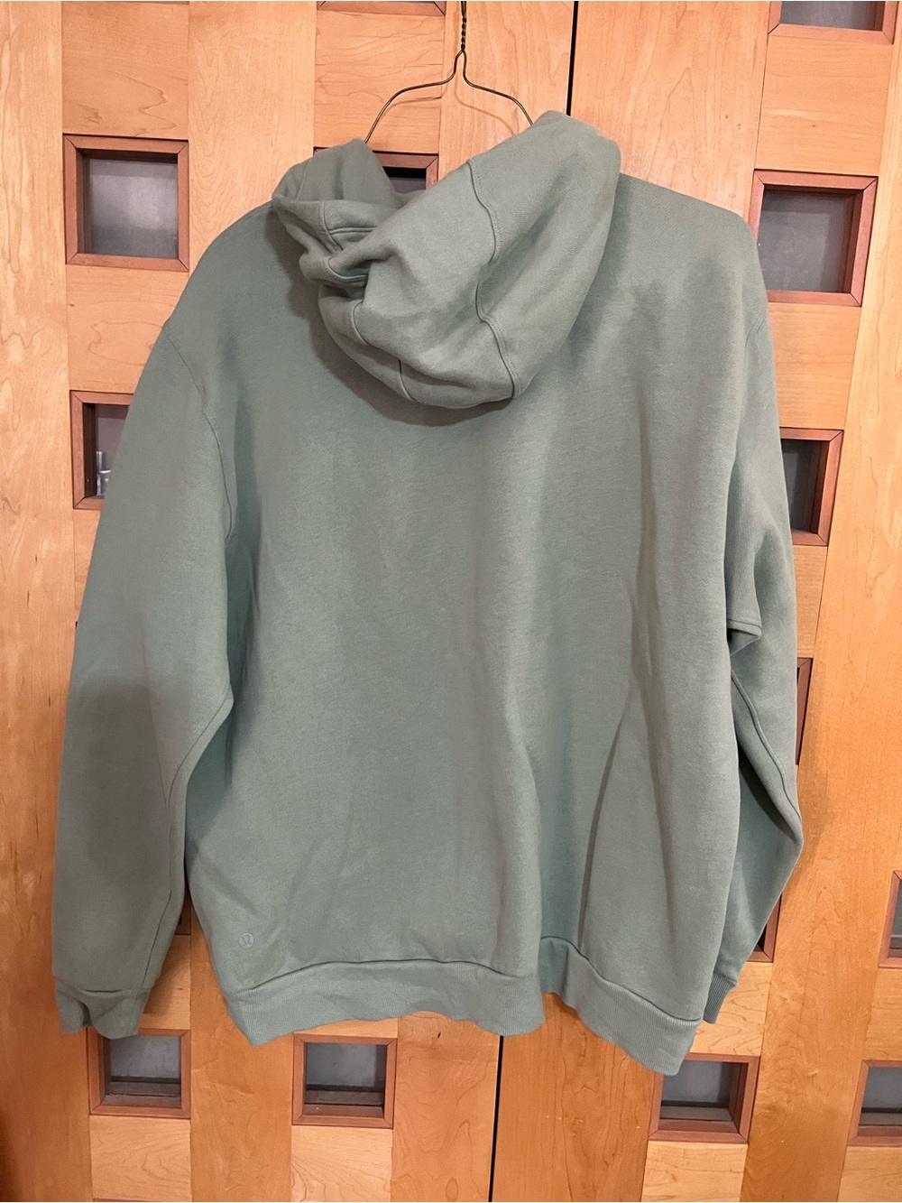 Lululemon Oversized Sage Green Hooded Sweatshirt, L